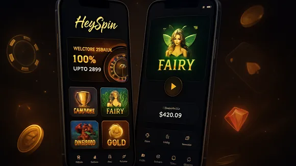 Heyspin Casino Mobile App